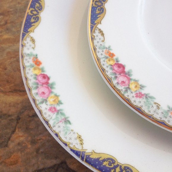 Vintage 1930's TK Thun China Serving Platters - Picture 3 of 4